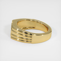 14K Yellow Gold Men's Ring Setting Image
