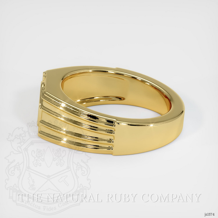 18K Yellow Gold Men's Ring Setting