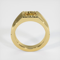 18K Yellow Gold Men's Ring Setting Image