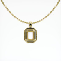 14K Yellow Gold Vedic Pendant Setting Video