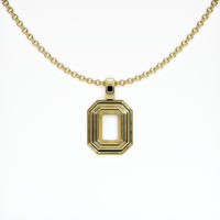18K Yellow Gold Vedic Pendant Setting Video