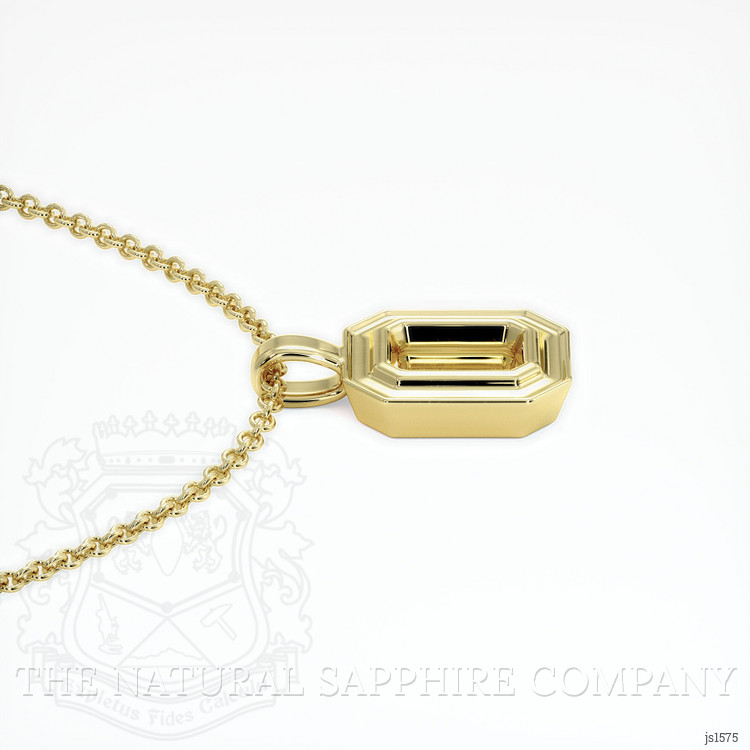18K Yellow Gold Vedic Pendant Setting