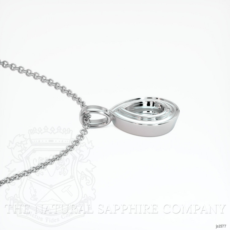 Silver Vedic Pendant Setting