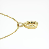 10K Yellow Gold Vedic Pendant Setting Image