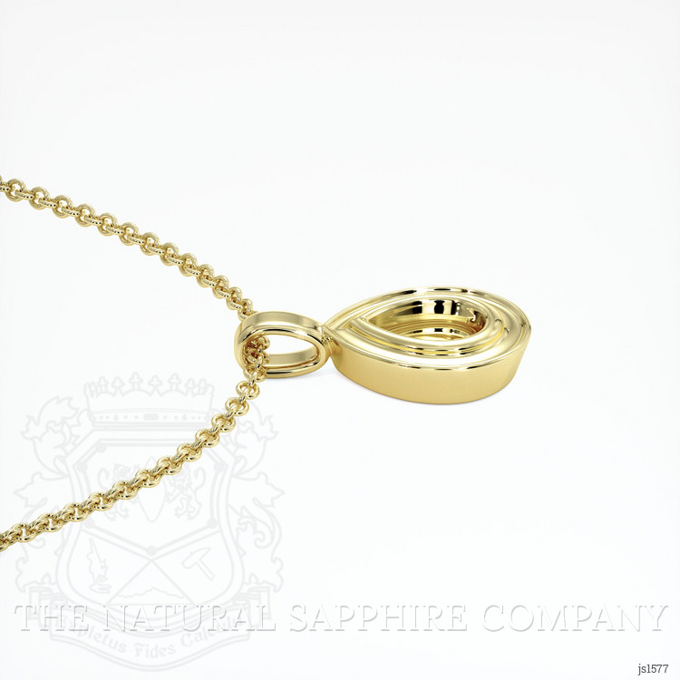 10K Yellow Gold Vedic Pendant Setting