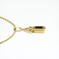 18K Yellow Gold Accent Stones Pendant Setting Image