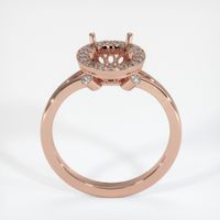 14K Rose Gold Antique Style Ring Setting Image
