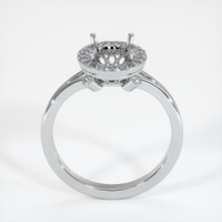 10K White Gold Antique Style Ring Setting Image