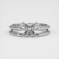 14K White Gold Wedding Set Ring Setting Image