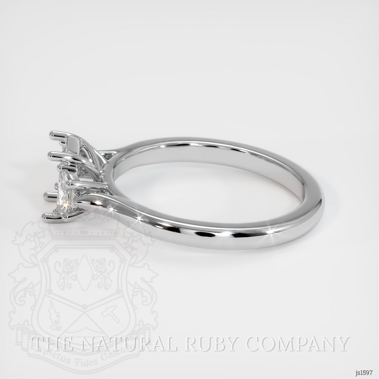 Silver Three Stone Ring Setting