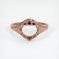 14K Rose Gold Antique Style Ring Setting Image