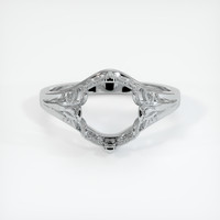 10K White Gold Antique Style Ring Setting Image