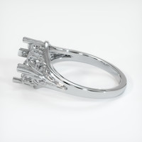 10K White Gold Antique Style Ring Setting Image