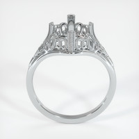 10K White Gold Antique Style Ring Setting Image