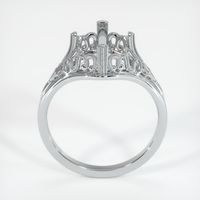 14K White Gold Antique Style Ring Setting Image