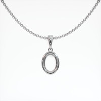 Platinum 950 Bezel Pendant Setting Video