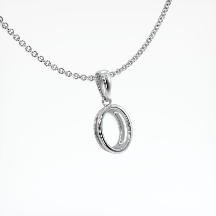 Platinum 950 Bezel Pendant Setting