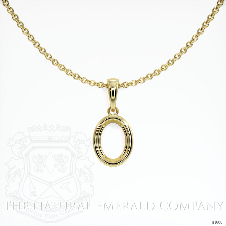 18K Yellow Gold Vedic Necklace Setting