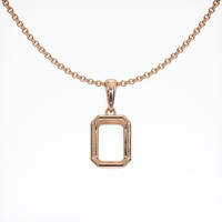 14K Rose Gold Vedic Pendant Setting Video