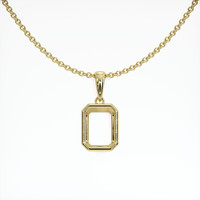 14K Yellow Gold Vedic Pendant Setting Video