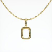 18K Yellow Gold Vedic Pendant Setting Video