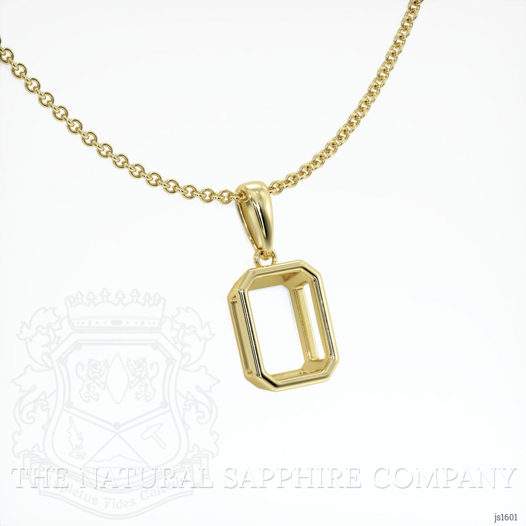 18K Yellow Gold Vedic Pendant Setting