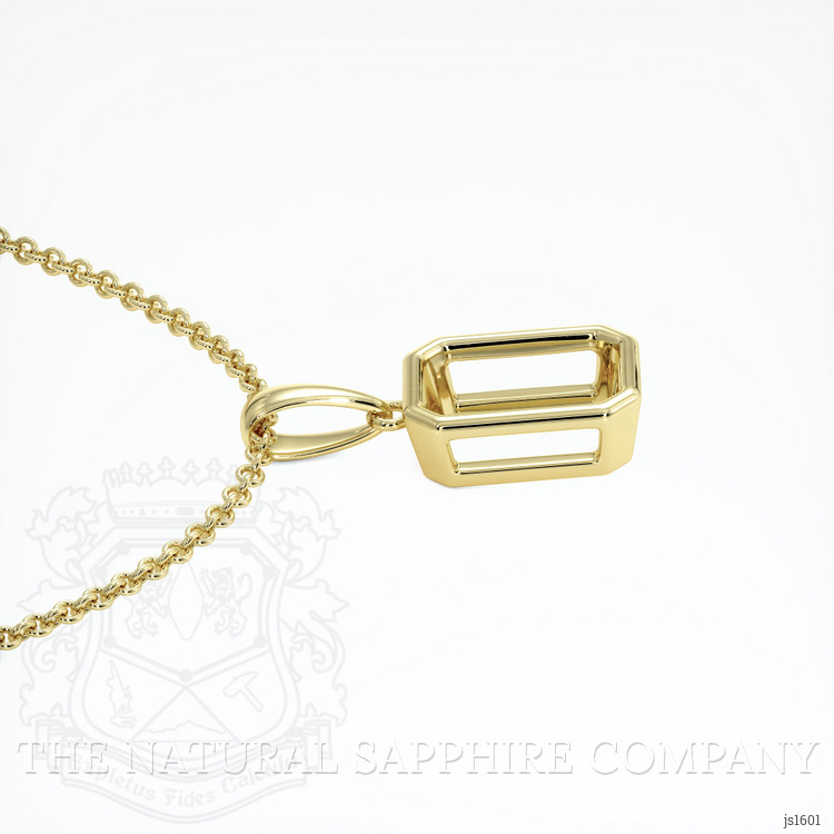 18K Yellow Gold Vedic Pendant Setting