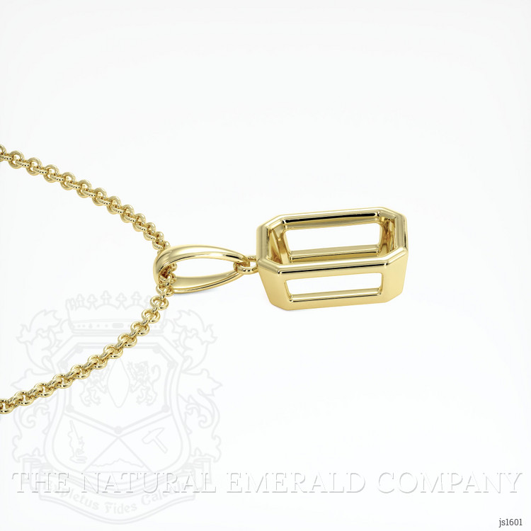 18K Yellow Gold Vedic Pendant Setting