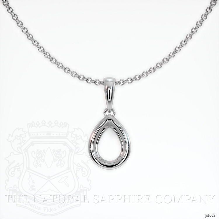 Silver Vedic Pendant Setting