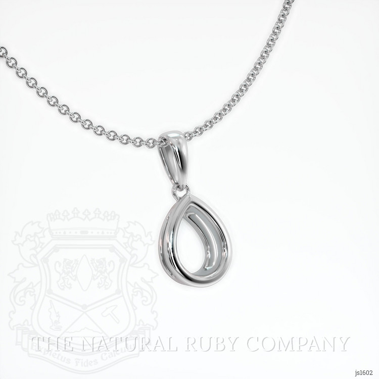 Silver Vedic Pendant Setting
