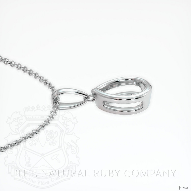 Silver Vedic Pendant Setting