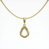 14K Yellow Gold Vedic Pendant Setting Video