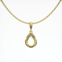 18K Yellow Gold Vedic Pendant Setting Video