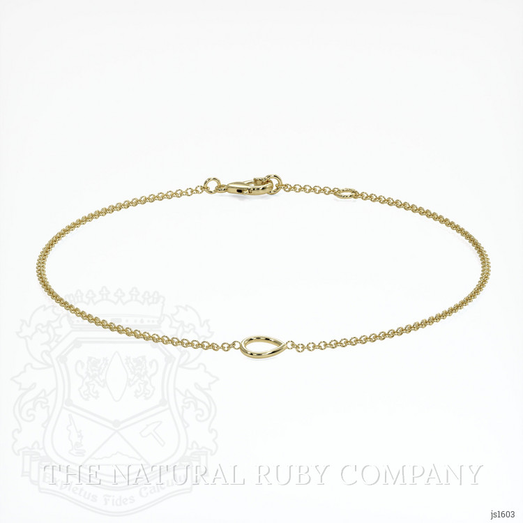 14K Yellow Gold Vedic Bracelet Setting