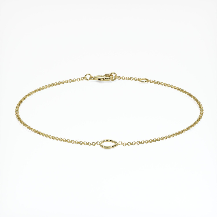 18K Yellow Gold Vedic Bracelet Setting