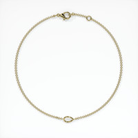 18K Yellow Gold Vedic Bracelet Setting Image