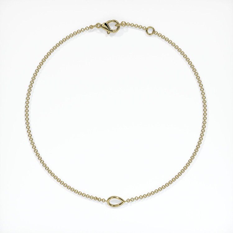 18K Yellow Gold Vedic Bracelet Setting