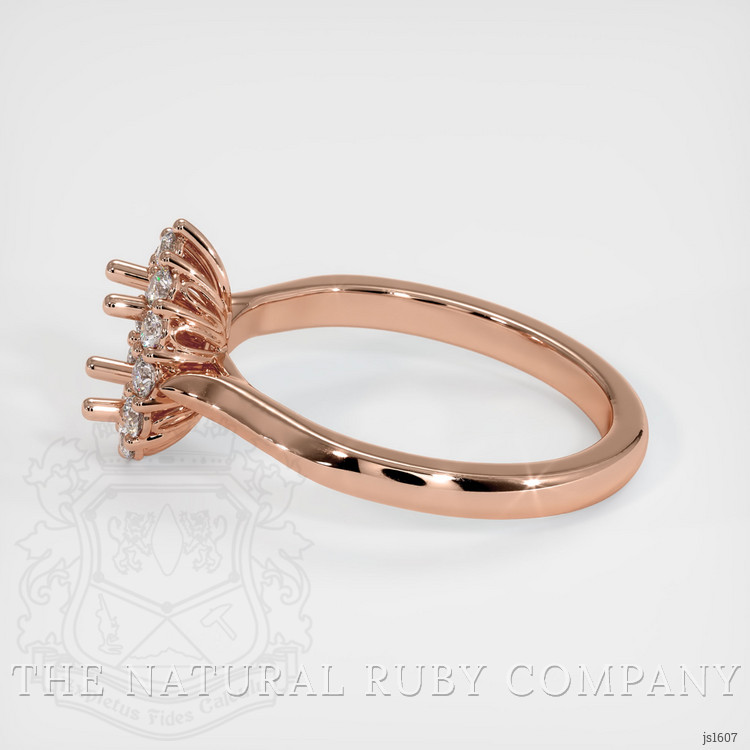 14K Rose Gold Antique Style Ring Setting