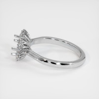 Silver Antique Style Ring Setting Image