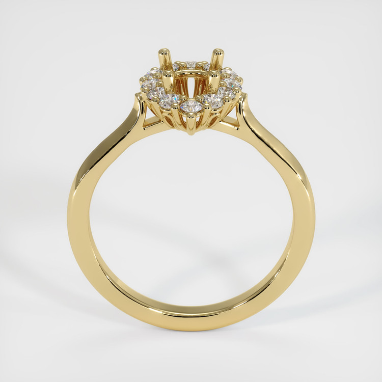 14K Yellow Gold Antique Style Ring Setting
