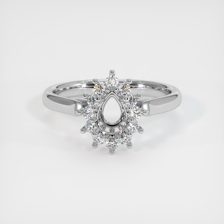 Silver Antique Style Ring Setting