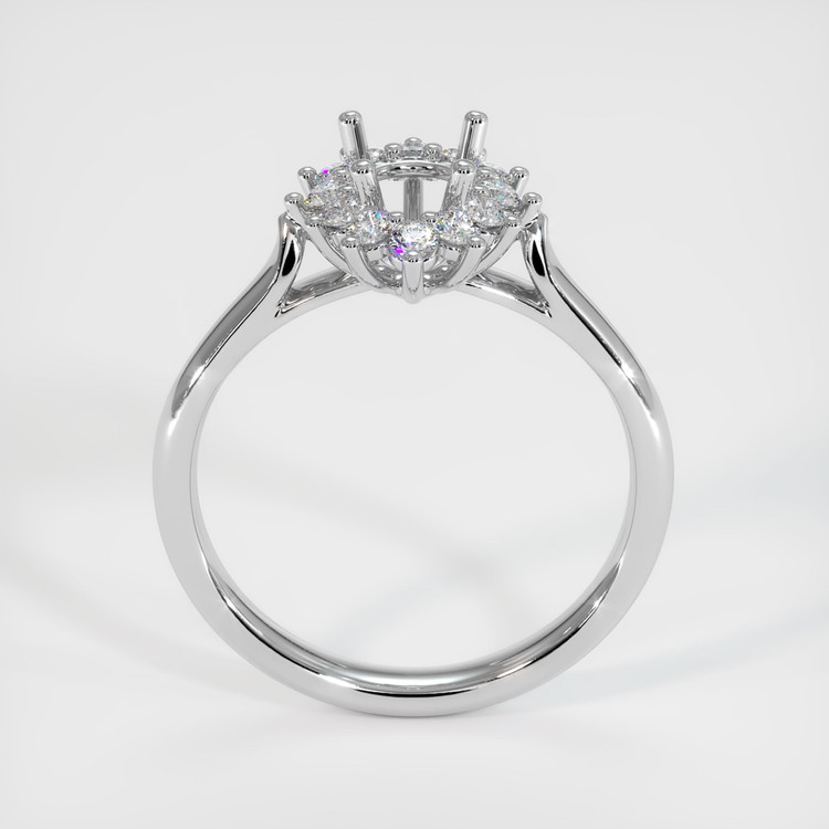 Silver Antique Style Ring Setting