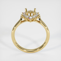 10K Yellow Gold Antique Style Ring Setting Image