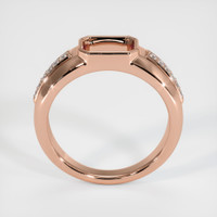 14K Rose Gold Men's Ring Setting Image