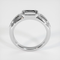 14K White Gold Men's Ring Setting Image