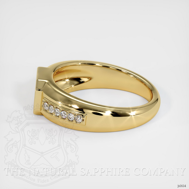 10K Yellow Gold Men's Ring Setting