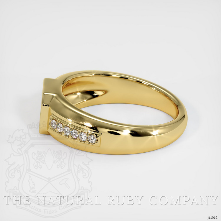 18K Yellow Gold Men's Ring Setting