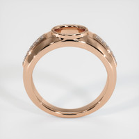 18K Rose Gold Men's Ring Setting Image