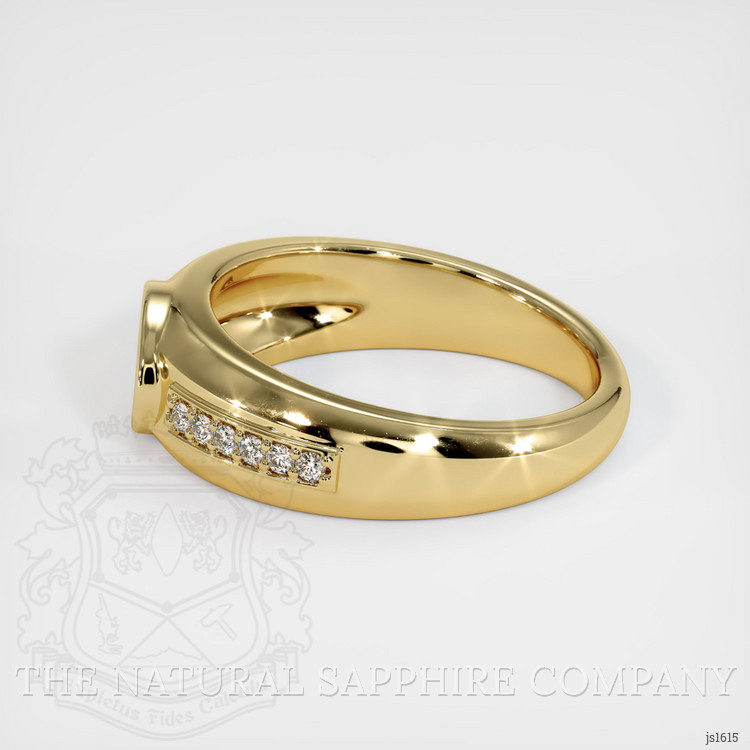 10K Yellow Gold Men's Ring Setting