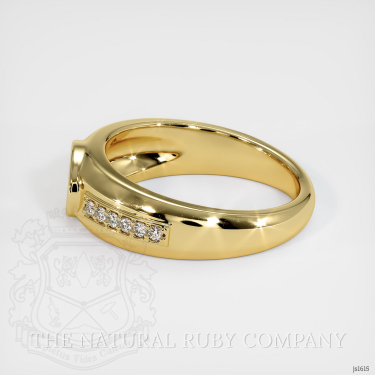 18K Yellow Gold Men's Ring Setting